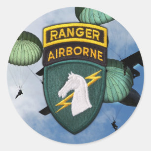 1e Speciale operaties commando veteranen socom Sti Ronde Sticker