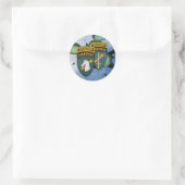 1e Speciale operaties commando veteranen socom Sti Ronde Sticker (Tas)