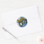 1e Speciale operaties commando veteranen socom Sti Ronde Sticker (Envelop)