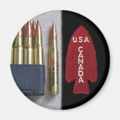 1e SSF Special Service Force Devils Brigade Vets Magneet (Voorkant)