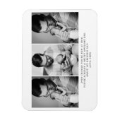 1e Vaderdag 3 Foto Magneet (Verticaal)