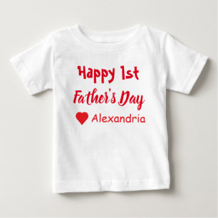 1e Vaderdag Baby T-Shirt
