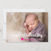 1e Vaderdag Vakantiedagen Kaart (Voorkant)