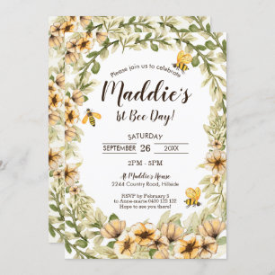 1e verjaardag Bijen 1e dag honingbijen Kaart