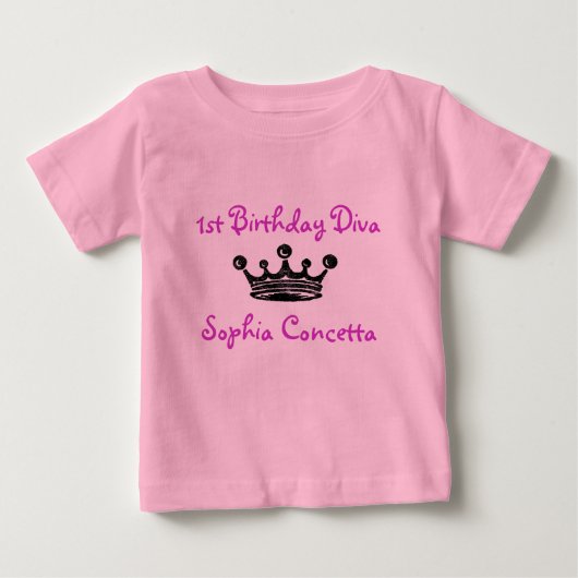 1e verjaardag Diva (Voorkant)