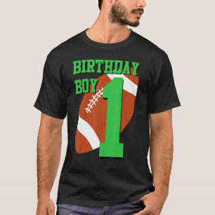 1e Verjaardag Football Jongen 1 jaar Field Players T-shirt