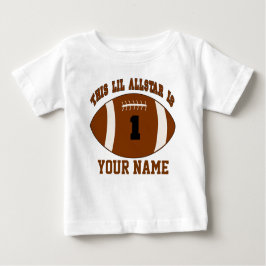 1e Verjaardag Jongen Football Gepersonaliseerd T-s