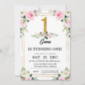 1e verjaardag  kaart (Voorkant)