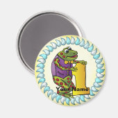 1e verjaardag kikkermagneet magneet (Voorkant / Achterkant)