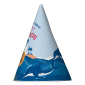 1e Verjaardag Leuk en Kleurrijke Dolfijnen Viering Feesthoedjes (Rechts)