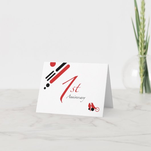 1e verjaardag (mod vogels) kaart (Voorkant)