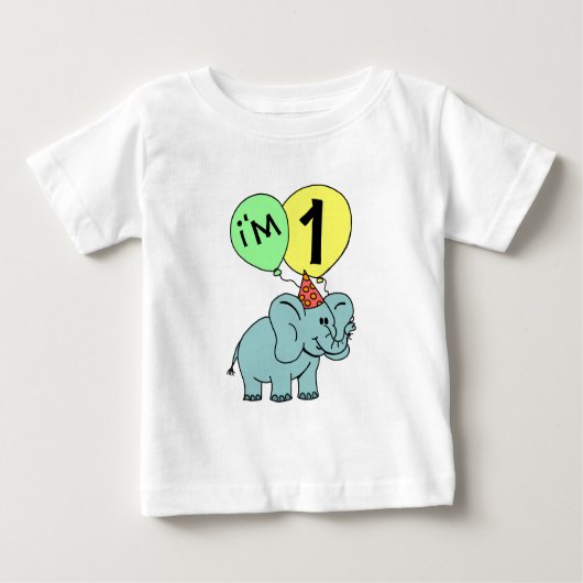 1e verjaardag olifant (Voorkant)