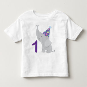 1e verjaardag olifant kinder shirts