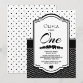 1e verjaardag olifantsfeest kaart (Voorkant / Achterkant)