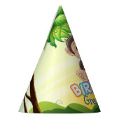 1e verjaardag op maat feesthoedjes (Links)