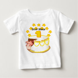 1e Verjaardag Party Muis custom T-shirts