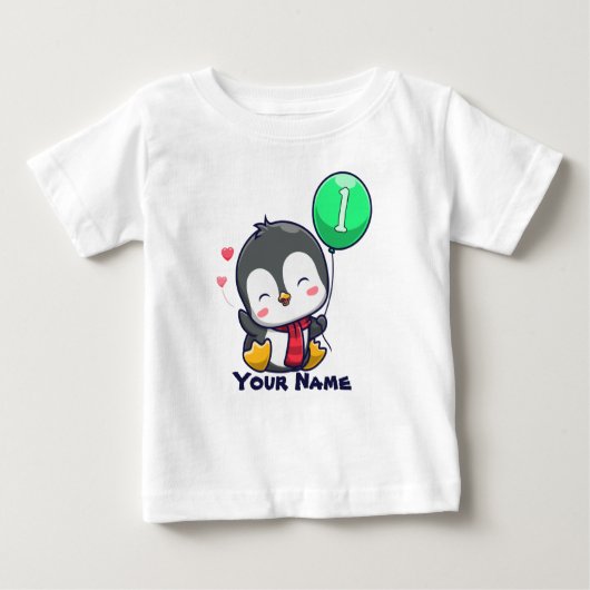 1e verjaardag Penguin (Voorkant)