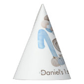 1e verjaardag Pet gepersonaliseerde partij Feesthoedjes (Links)