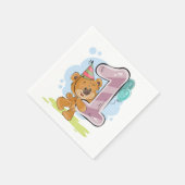 1e verjaardag  servet (Hoek)