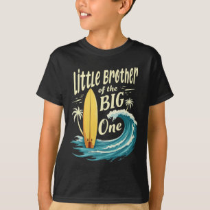 1e verjaardag Surfer Kleine broer van de grote Sur T-shirt