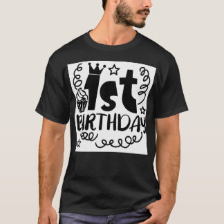 1e verjaardag t-shirt