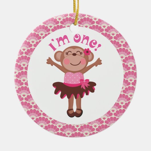 1e verjaardag van de ornament Gift (Voorkant)