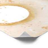 1e verjaardag van donut Posters borden van het Wel (Hoek)