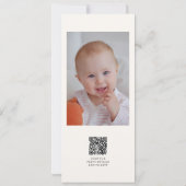 1e verjaardag Waterverf van de hemel Kaart (Achterkant)