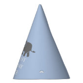 1e verjaardagsfeestje viering Blue Boy Kinder Feesthoedjes (Rechts)