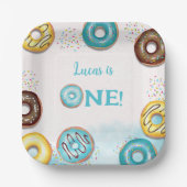1e verjaardagspapier Bord (Voorkant)
