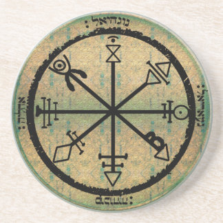 1e verzegeling van venus zandsteen onderzetter