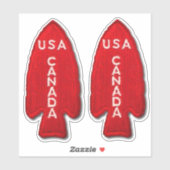 1e Veteranen van de Speciale Dienst van de Veteraa Sticker (Vel)