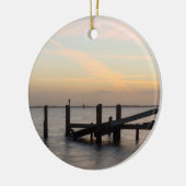 1e zondag 2017 Cacaobeach Keramisch Ornament (Links)