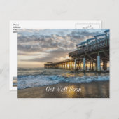 1e zonsopgang 2017 Cocoa Beach Beterschap Briefkaart (Voorkant / Achterkant)