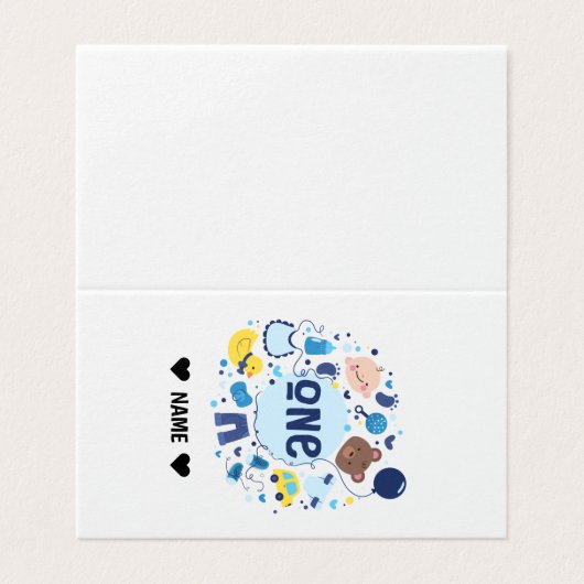 1er Anniversaire (Outside Unfolded)