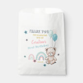 1er Anniversaire Favor Les sacs comportent un ours (Devant)