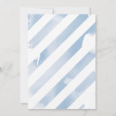 1ER ANNIVERSAIRE FÊTE INVITATION or moderne partie (Dos)