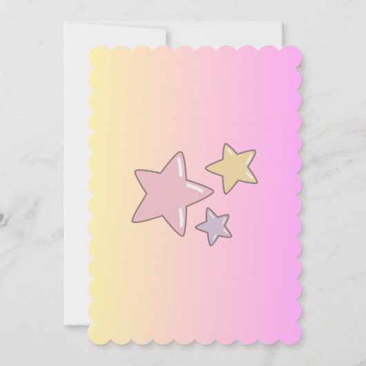 1er anniversaire filles invitation en rose (Dos)