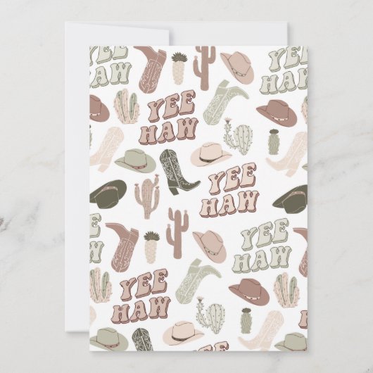 1er anniversaire Invitation (Dos)