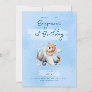 1er anniversaire Invitation