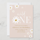 1er anniversaire Invitation (Devant)