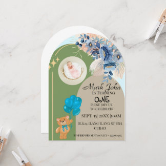 1er anniversaire Invitation