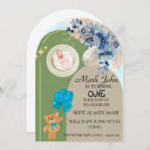 1er anniversaire Invitation (Devant / Derrière)