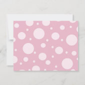 1er anniversaire Invitation (Dos)