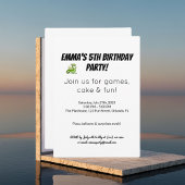 1er anniversaire Invitation | Carte Basse