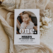 1er Anniversaire Invitation Regardez qui est une i