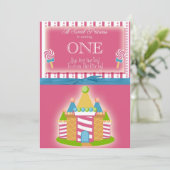 1er anniversaire Invitations de fête (Debout devant)