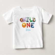 1er anniversaire personnalisé T-shirt bébé garçon