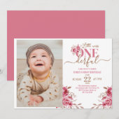 1ER ANNIVERSAIRE PETITE CARTE MALIN (Devant / Derrière)