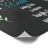 1er Anniversaire Poster de jalon Rustique tableau  (Coin)